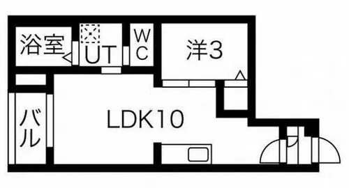 Warren juichiyaⅡ【2階】の間取り