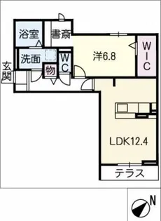 グランツⅠ【3階】の間取り