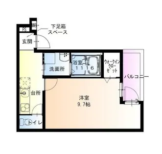 フジパレス阪急園田EAST2番館【3階】の間取り