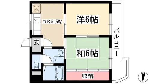 ニューアーバン【3階】の間取り