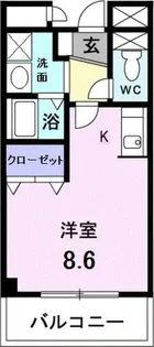 リーヴァ 神石【3階】の間取り