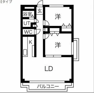ルミナス山手【1階】の間取り