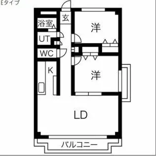 ルミナス山手【1階】の間取り