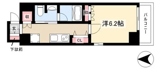 SALT515【4階】の間取り
