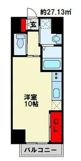 Studie KOKURA NORTH【7階】の間取り