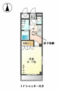コンフォースハイム【1階】の間取り