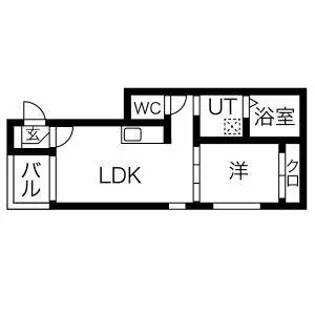 Empire State【3階】の間取り