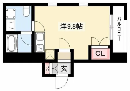 アーバン栄【10階】の間取り