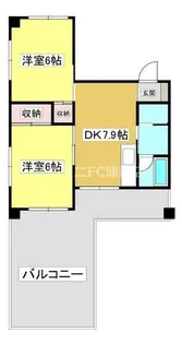 第二伊藤ビル【3階】の間取り