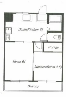 ヴィラ南山【1階】の間取り