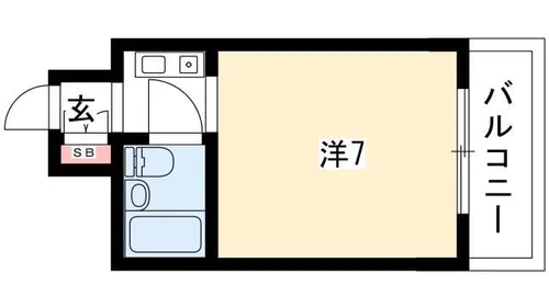 ダイアパレス新栄【602号室】の間取り