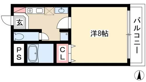 KOHWA STAR【302号室】の間取り