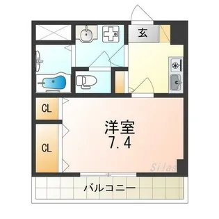 ハピネス蔵【2階】の間取り