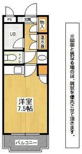 福岡県北九州市戸畑区新池3丁目【マンション】の間取り