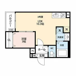 GRANDBLUE kumaiden Ⅰ【1階】の間取り