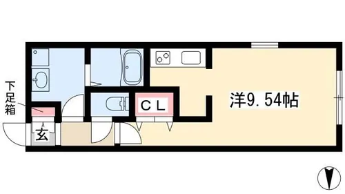 Branche千代田【0304号室】の間取り