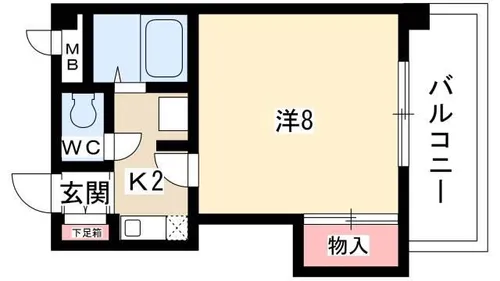 ロイヤル楠元【4階】の間取り
