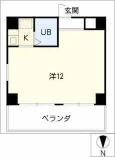 サンパーク今池【9階】の間取り