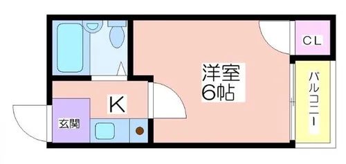 栄光ロイヤルハイツ【4階】の間取り