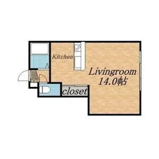 アパルシオンⅢ【306号室】の間取り