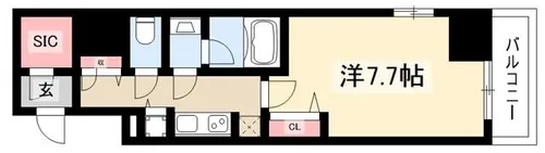 セイワパレス丸の内駅前プレミア【15階】の間取り
