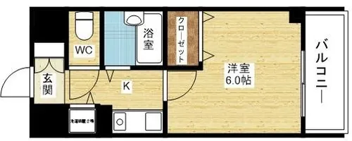 コート十三【7階】の間取り