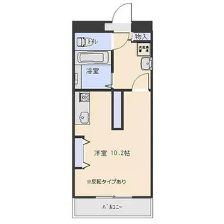 Wohnung K【606号室】の間取り