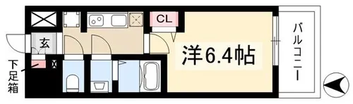 プレサンスTHE新栄【9階】の間取り