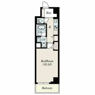 ロイジェント日吉Ⅱ【6階】の間取り