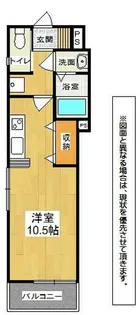 福岡県北九州市戸畑区境川2丁目【アパート】の間取り