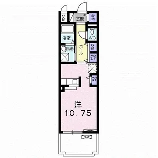 ラパン【2階】の間取り