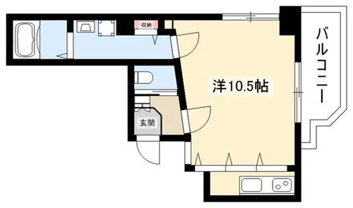 THE DOORS【903号室】の間取り