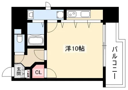 THE DOORS【1001号室】の間取り