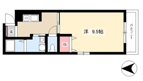 グランソワール【2階】の間取り