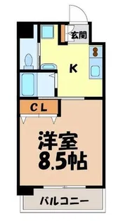 E-HOUSE【4階】の間取り