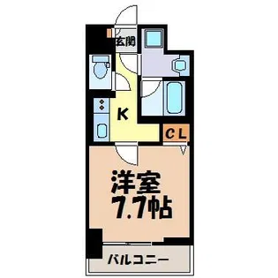 レジデンスユウキ【2階】の間取り