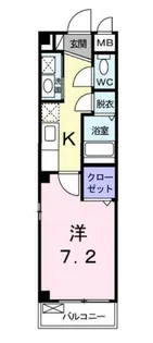 エル大田【1階】の間取り