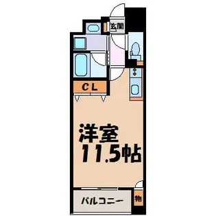 REPOSER名駅南【3階】の間取り