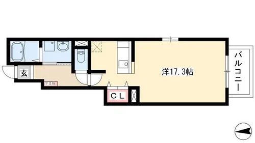 グレイスハーモニーⅡ【1階】の間取り