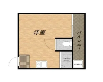 ハウス佑(旧プライムハウス)【1階】の間取り