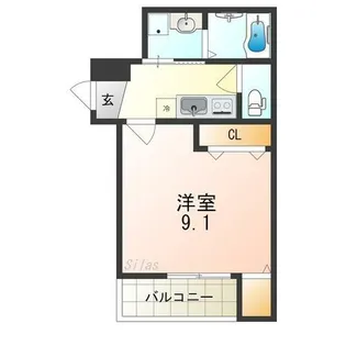 ラメゾン向陵中町Ⅰ番館【1階】の間取り