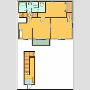 ラ・ラ・キャメロン【203号室】の間取り