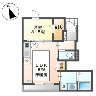 焼権(ヤケゴン)【1階】の間取り