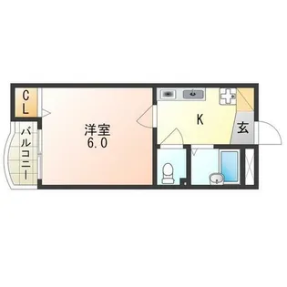 ホワイトヴィラ杉本【3階】の間取り