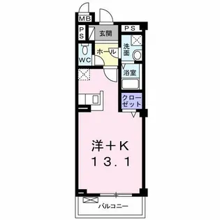 ブリリアント テラス【4階】の間取り