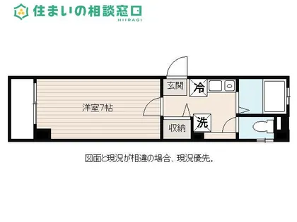 愛知県岡崎市明大寺本町3丁目【マンション】の間取り
