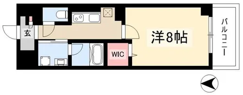 ル・ソレイユ【1階】の間取り