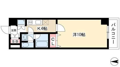 ウイングパーク【7階】の間取り