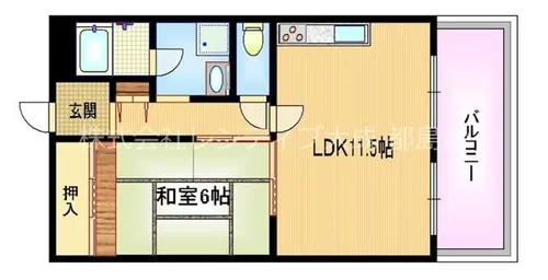 吉田マンション【4階】の間取り