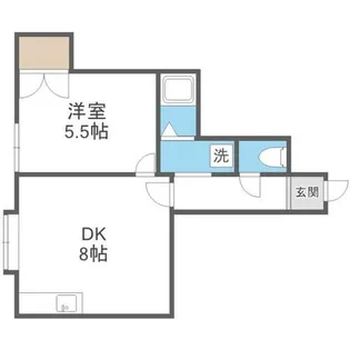 チェリーコーポ【2階】の間取り